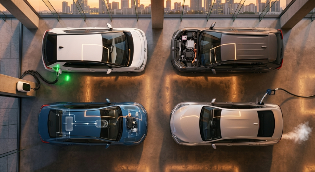 What Are the 4 Types of Electric Vehicles?