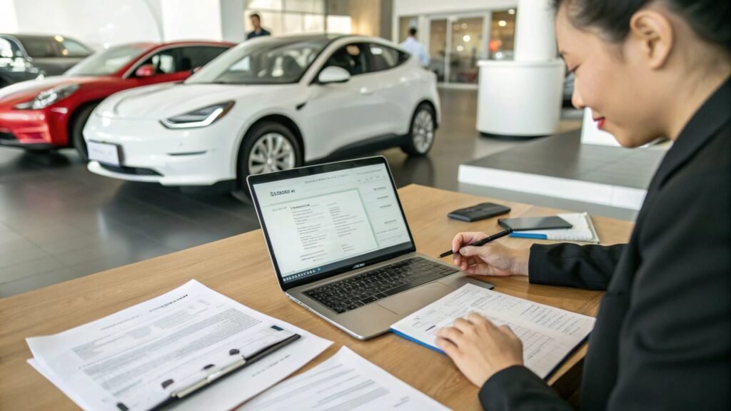 How to apply for an electric vehicle lease