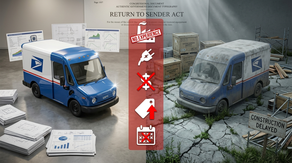 Postal Service Electric Vehicle Funding: 