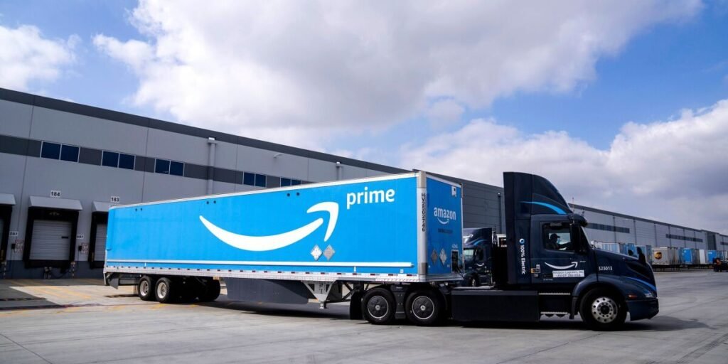 Environmental Benefits of Amazon Electric Truck Fleet