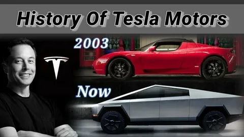 History of Elon Musk cars and Tesla evolution