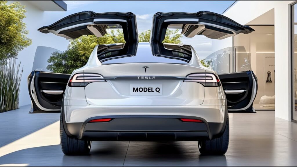 Possible Interior Features of Tesla Model C Electric Car