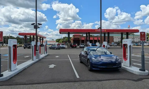 Tesla Supercharger Stations Near Me for Road Trips and Long Drives