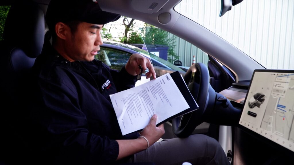 Tesla used car inspection checklist before buying