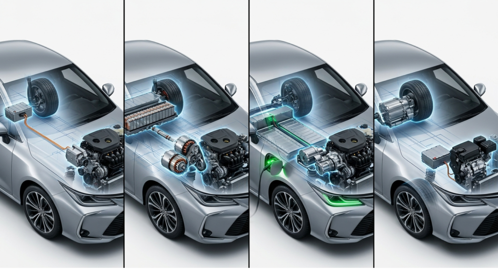 The 4 Main Types of Hybrid Cars, explained