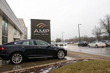 who owns amp electric vehicles